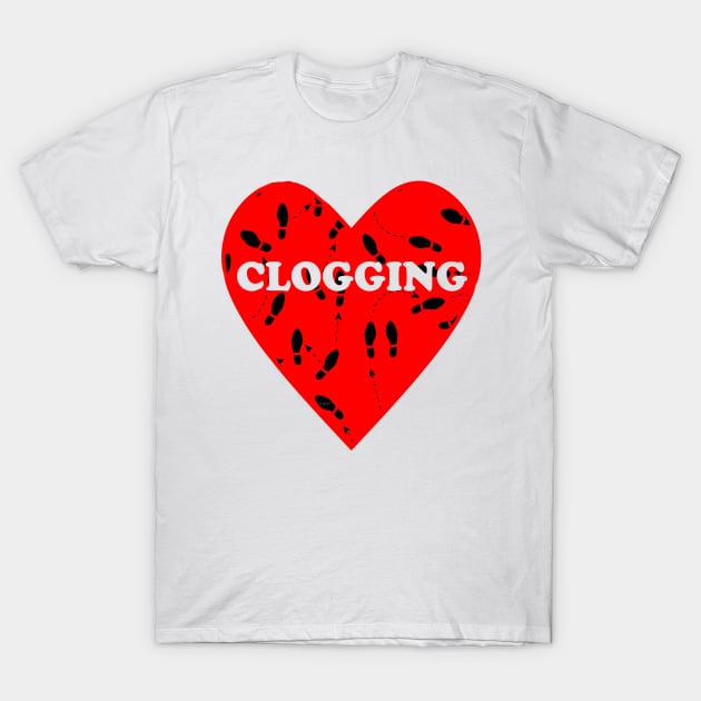 Clog Love 1 T-Shirt by DWHT71